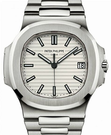 Patek Philippe Nautilus white dial